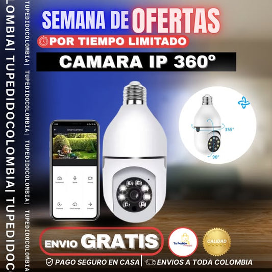 Cámara de Seguridad IP 360°