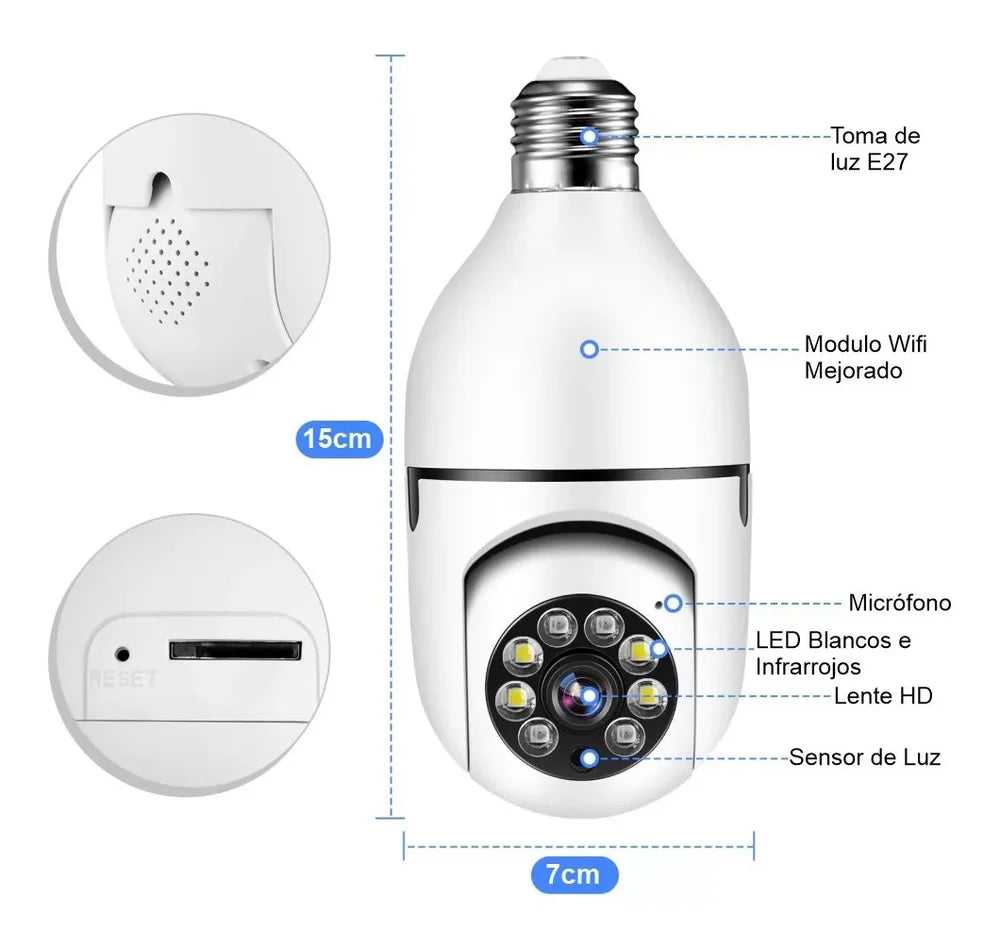 Cámara de Seguridad IP 360°