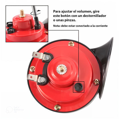 Las cornetas más potentes del mercado.🚘🔉🔊